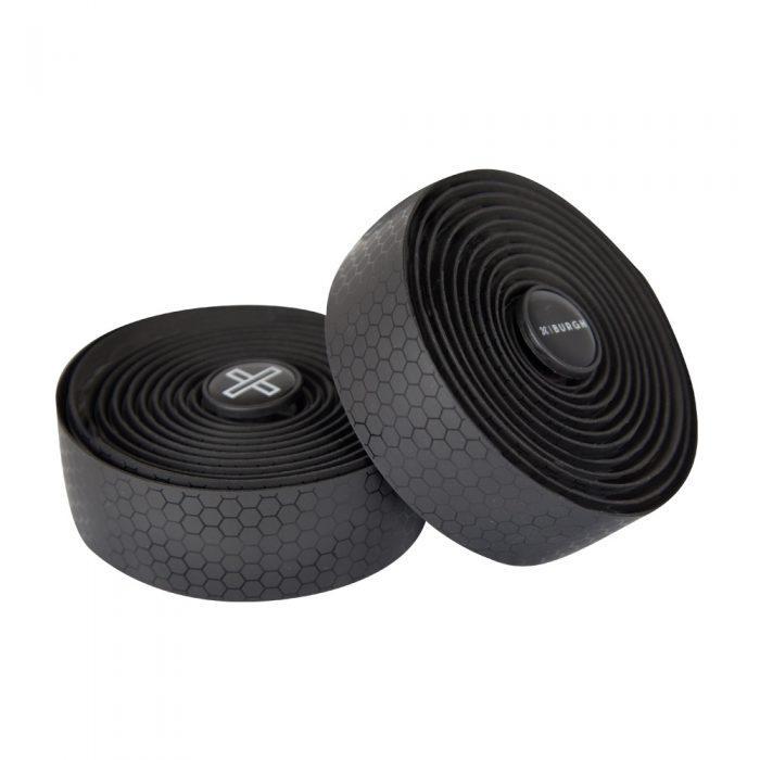Burgh Cycling Silicone Gel Handlebar Tape, Hex, Stealth Print