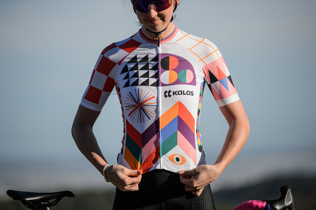Kalas POSTERLAD | Jersey AERO | white | WOMEN