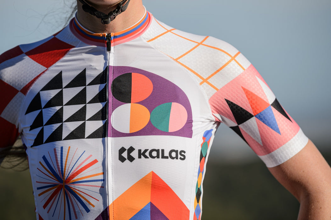 Kalas POSTERLAD | Jersey AERO | white | WOMEN