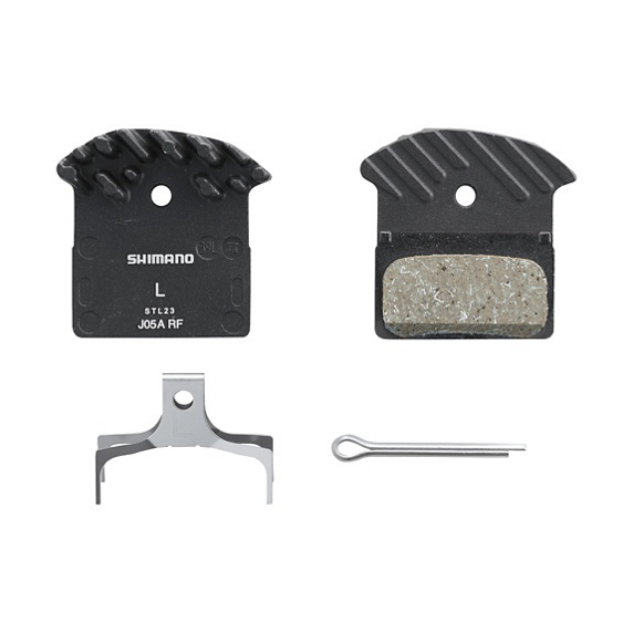 SHIMANO DISC BRAKE PAD BP-J05A-RF RESIN WITH FIN 1 pair