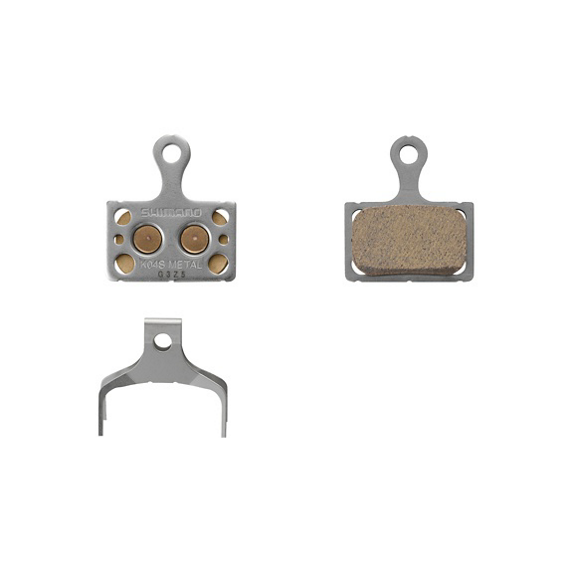 SHIMANO DISC BRAKE PAD BP-K04S-MX METAL WITHOUT FIN 1 pair