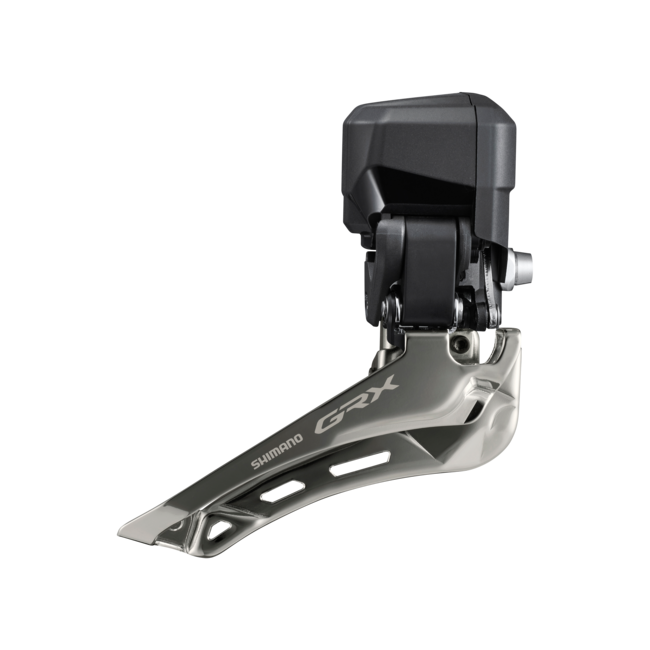 FRONT DERAILLEUR, FD-RX825, GRX, FOR REAR 12-SPEED, DOWN-SWING, BRAZED-ON TYPE, CS-ANGLE: 61-66, FOR TOP GEAR: 46-48T, CL: 47MM