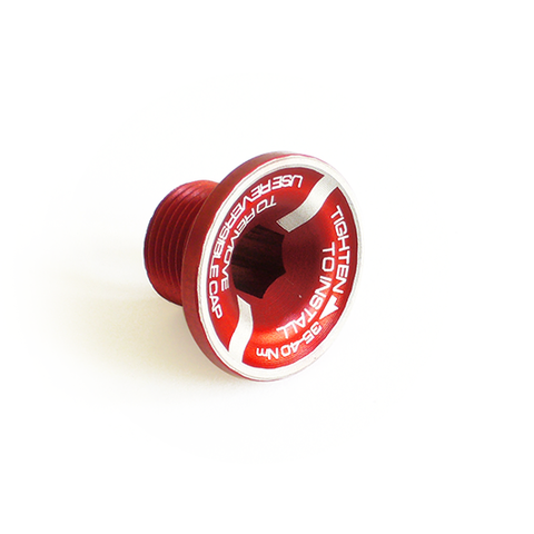 ROTOR 3D+/REX1 Drive Side Bolt - Red